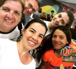 Familia Vergine no Ironman 70.3 Rio (arquivo pessoal)
